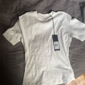 Y-3 White Short Sleeve Women's Tee